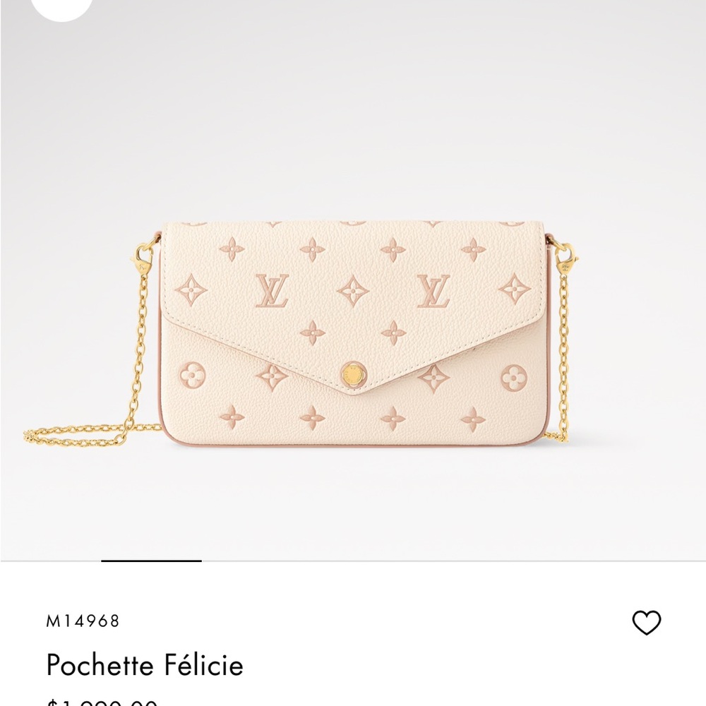 Brand New Louis Vuitton Pochette Félicie - Picture 9 of 9